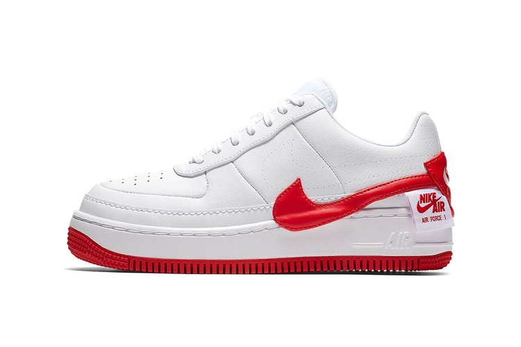 Nike's Air Force 1 "Jester" Sees a Mix of White & Red