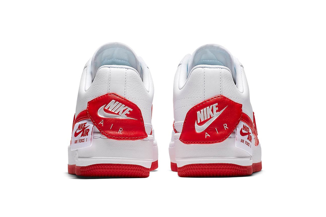 nike air force 1 jester white red 2018 footwear august nike sportswear