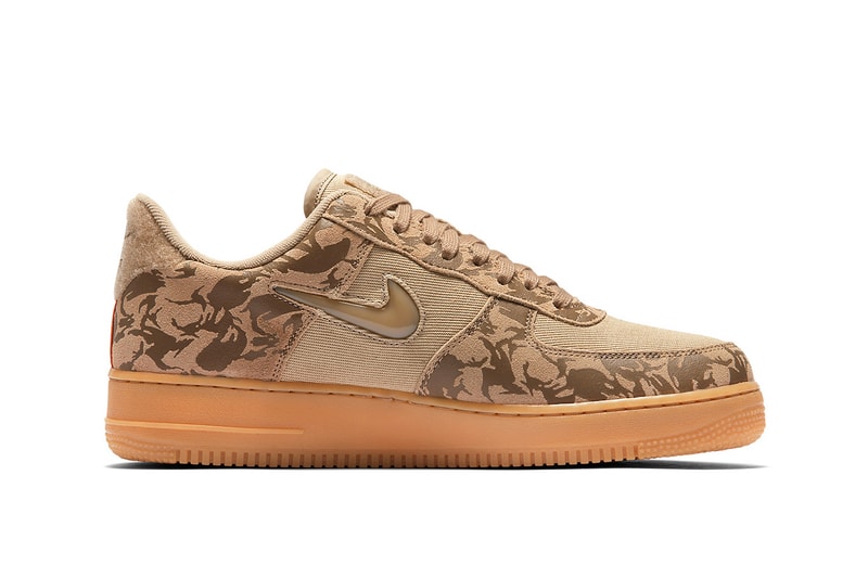 Nike Air Force 1 Low Military Brown Hemp Team Orange country camo sneakers