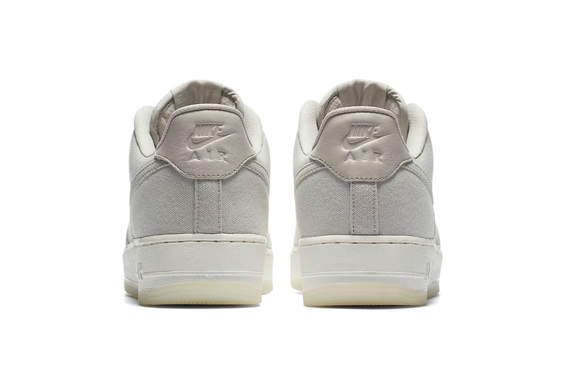 Nike Air Force 1 Low Retro QS Canvas Release December Sky December Sky-Off White Light Bone Light Bone-Sail Black Black-Summit White  Date sneaker pack