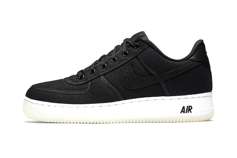 Nike Air Force 1 Low Retro QS Canvas Release December Sky December Sky-Off White Light Bone Light Bone-Sail Black Black-Summit White  Date sneaker pack