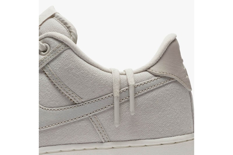 Nike Air Force 1 Low Retro QS Canvas Release December Sky December Sky-Off White Light Bone Light Bone-Sail Black Black-Summit White  Date sneaker pack