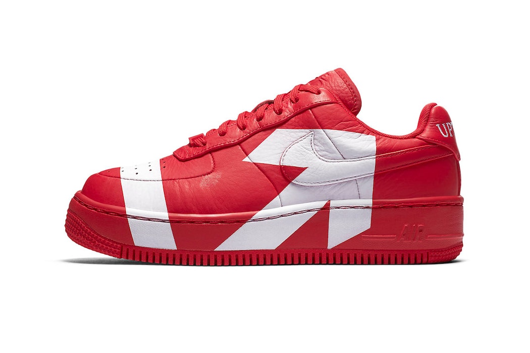 Nike Air Force 1 Low Upstep Release Uptown Red Black White