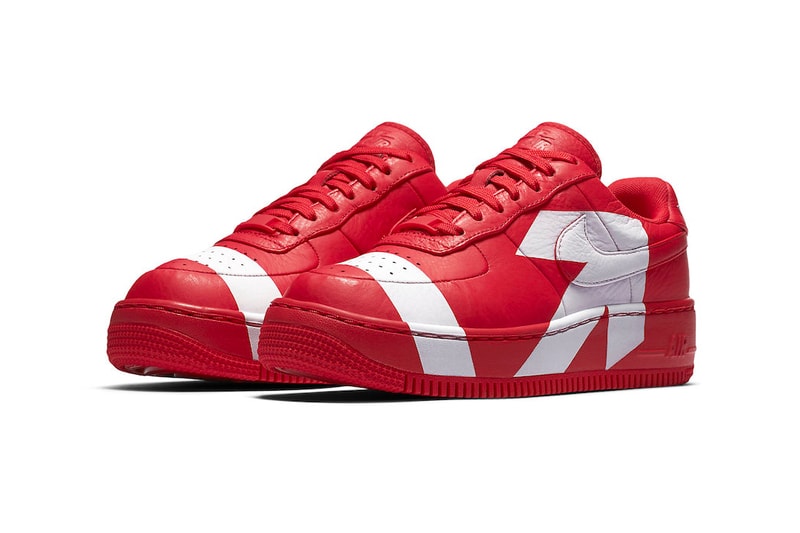 Nike Air Force 1 Low Upstep Release Uptown Red Black White