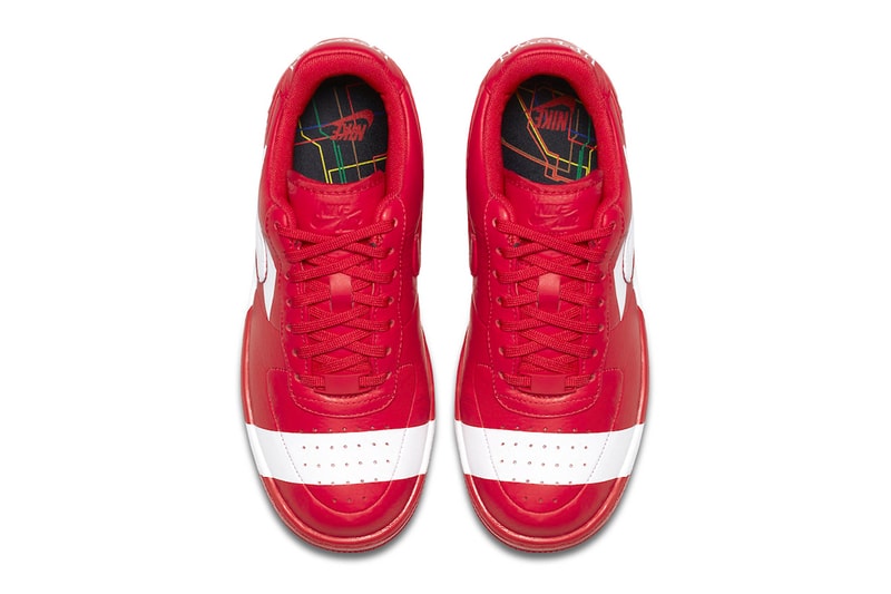 Nike Air Force 1 Low Upstep Release Uptown Red Black White