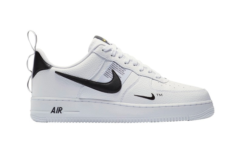 Nike Air Force 1 LV8 "Black/White/Tour Yellow"  "White/Black/Tour Yellow"release date off-white colorway branding virgil abloh sneaker branding