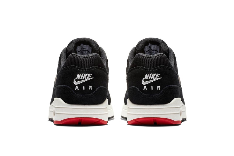 Nike Air Force 1 Mini Swoosh black red blue yellow sneakers