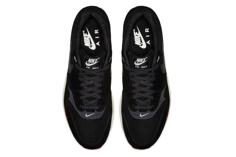 Nike Air Force 1 Mini Swoosh black red blue yellow sneakers