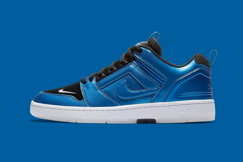 Nike Air Force 2 Low Foamposite rivals pack penny hardaway Neon Royal black november 2018 release