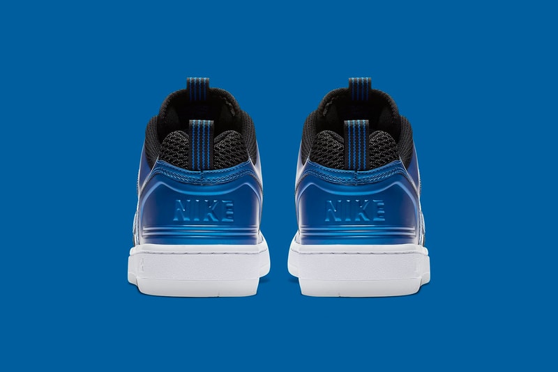 Nike Air Force 2 Low Foamposite rivals pack penny hardaway Neon Royal black november 2018 release