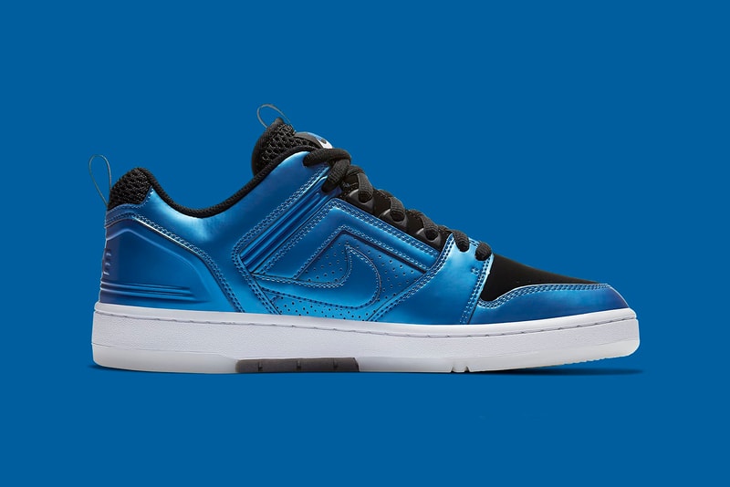 Nike Air Force 2 Low Foamposite rivals pack penny hardaway Neon Royal black november 2018 release