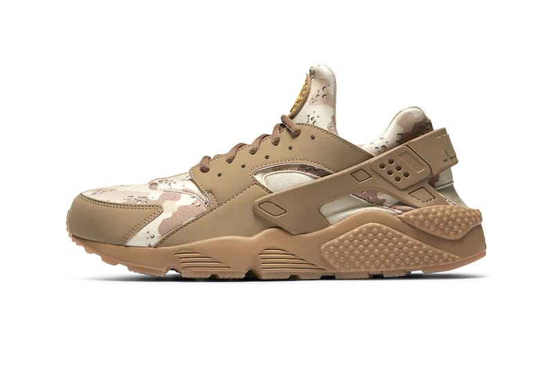 nike huarache camo green