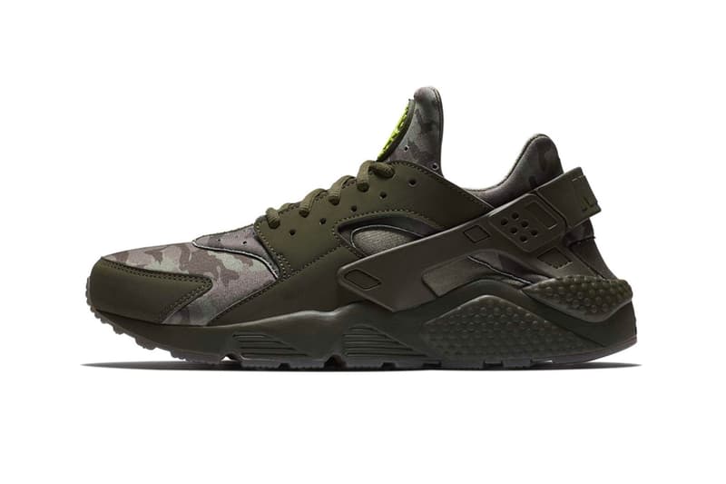 Nike Air Huarache Cargo Khaki Volt-Sequoia