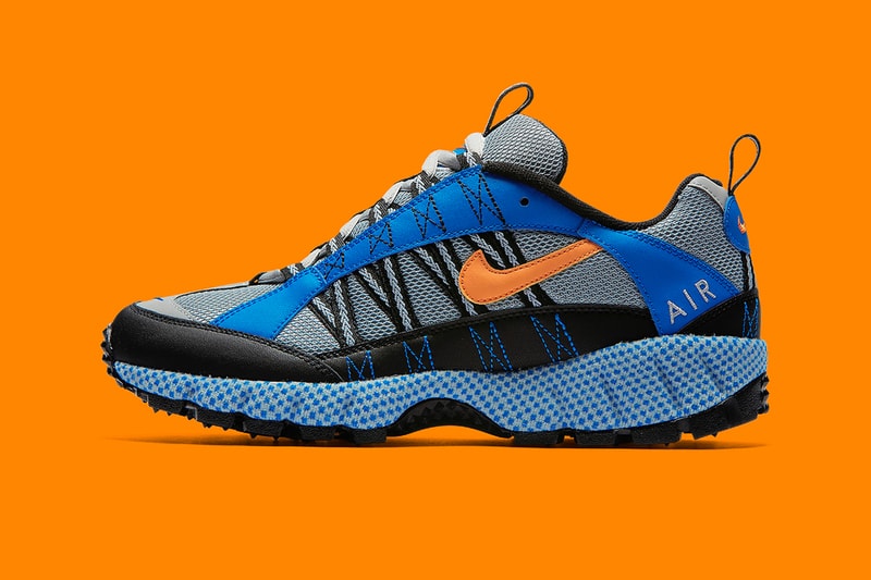 Nike Air Humara Blue Spark Release Info Metallic Silver Carotene Blue Spark Black Orange