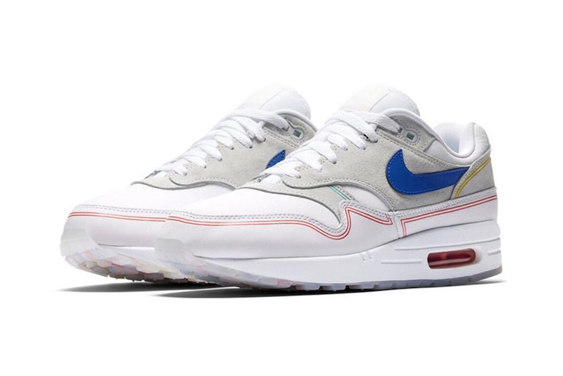 nike air max 1 centre pompidou footwear shoes sneakers