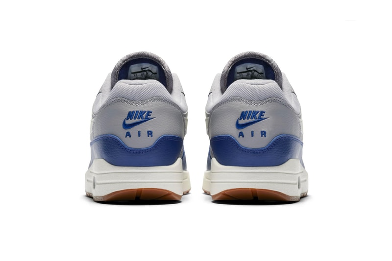 Nike Air Max 1 Leather "Navy/Red" & "Grey/Blue" sneaker colorway release date price info purchase