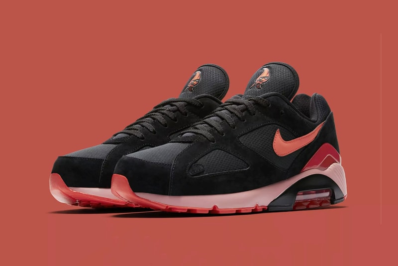 Nike Air Max 180 Team Orange University Red black release info sneakers