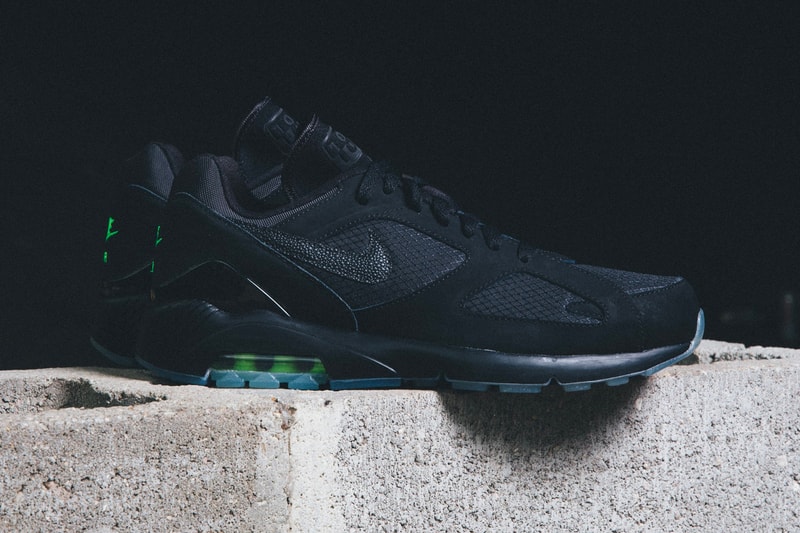 Nike Air Max 180 Black Volt closer look release info sneakers