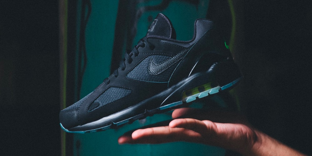 A Closer Look at Nike's Air Max 180 “Black/Volt” Hypebeast