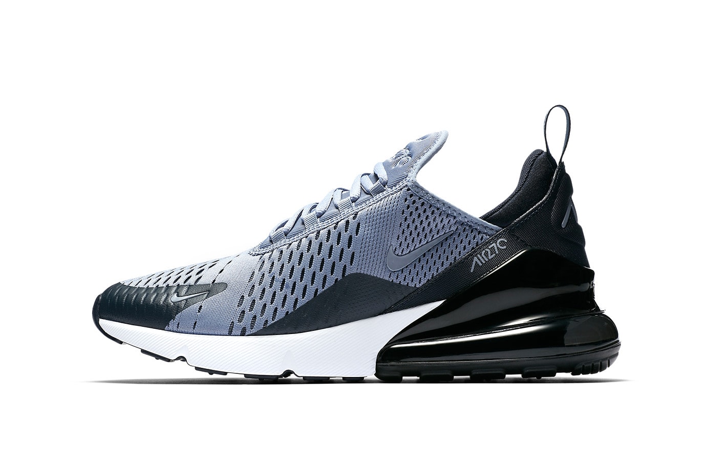 Nike Air Max 270 Ashen Slate black grey white sneakers
