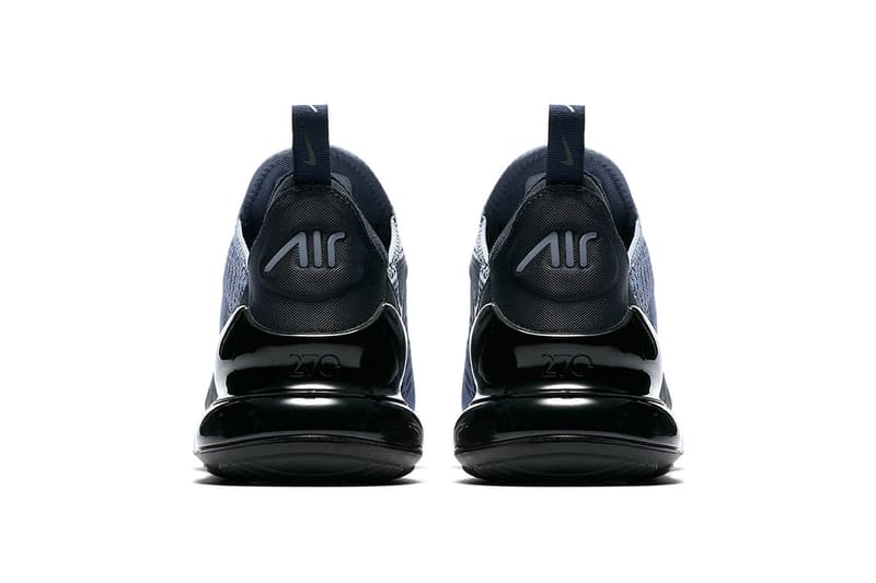 Nike Air Max 270 Ashen Slate black grey white sneakers