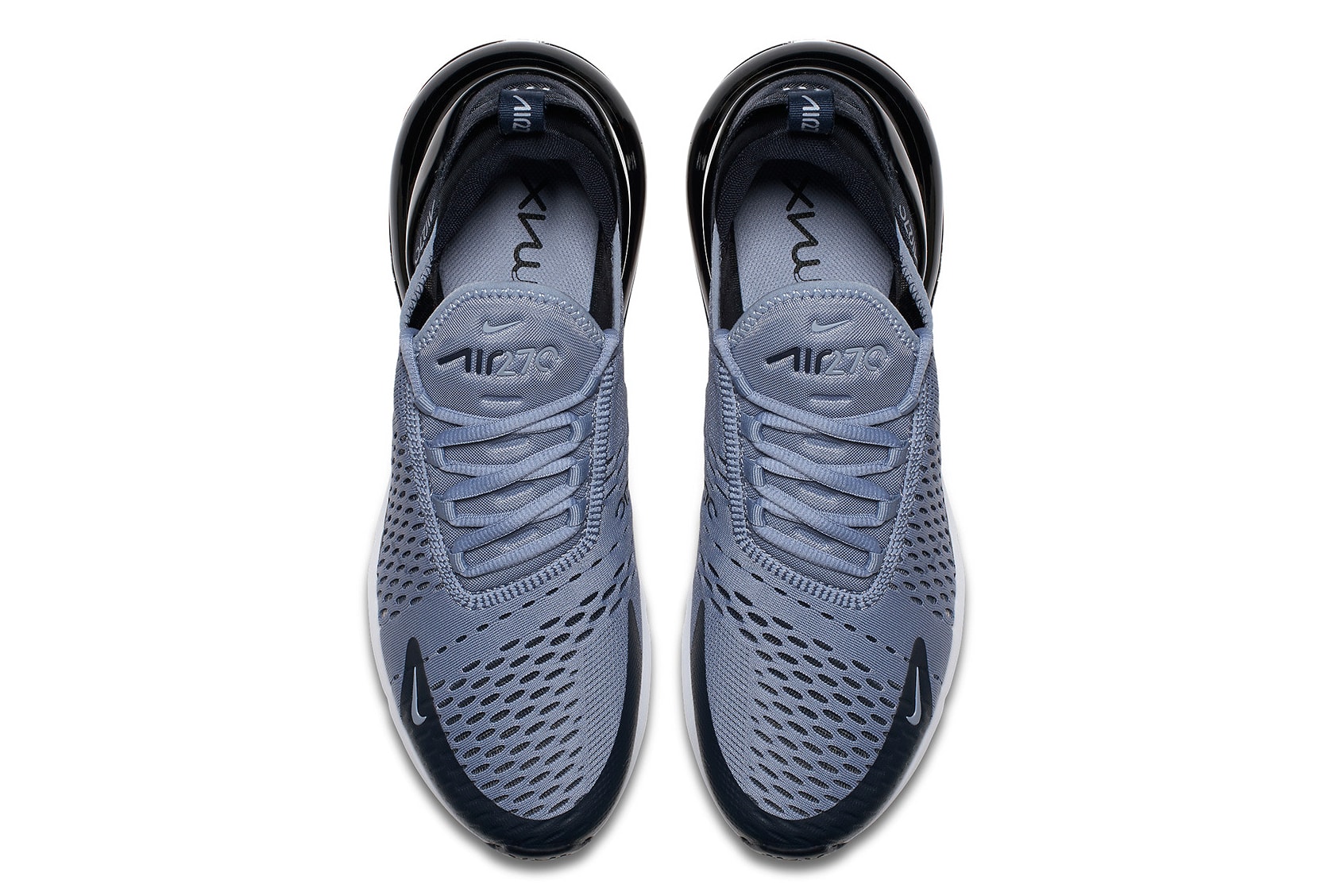 Nike Air Max 270 Ashen Slate black grey white sneakers