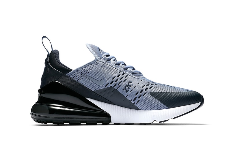 Nike Air Max 270 Ashen Slate black grey white sneakers