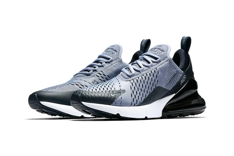 Nike Air Max 270 Ashen Slate black grey white sneakers