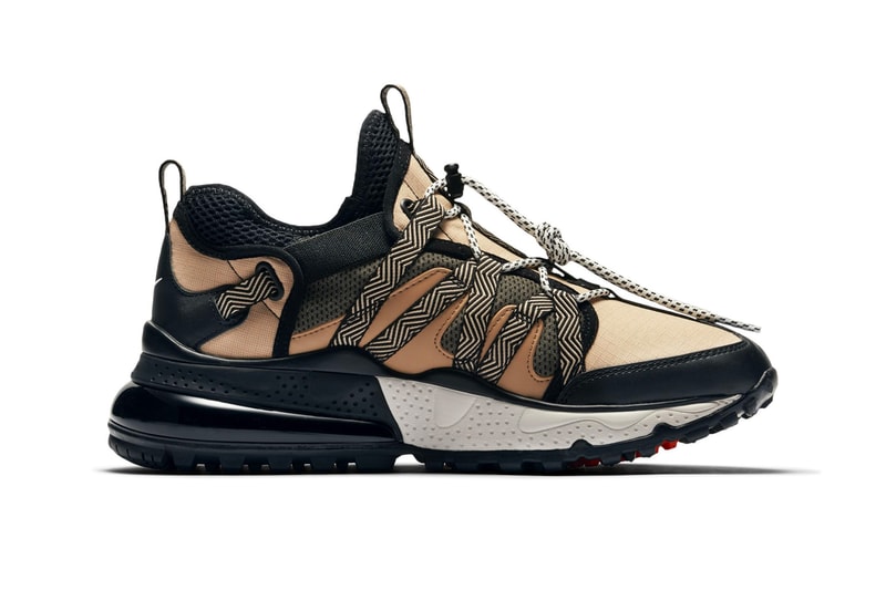 Nike Air Max 270 Bowfin "Black/Phantom Desert" sneaker colorway release date october 2018 info price purchase 