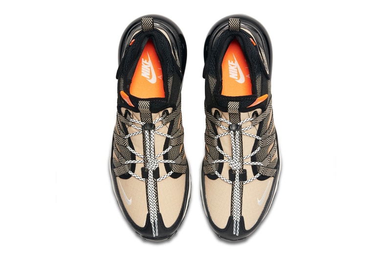 Nike Air Max 270 Bowfin "Black/Phantom Desert" sneaker colorway release date october 2018 info price purchase 