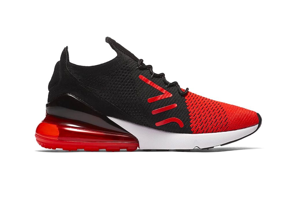 air max 270 flyknit chile red