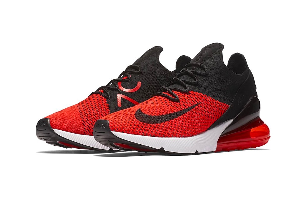 Nike Air Max 270 Bred Chile Red Challenge Red White Black release info sneakers