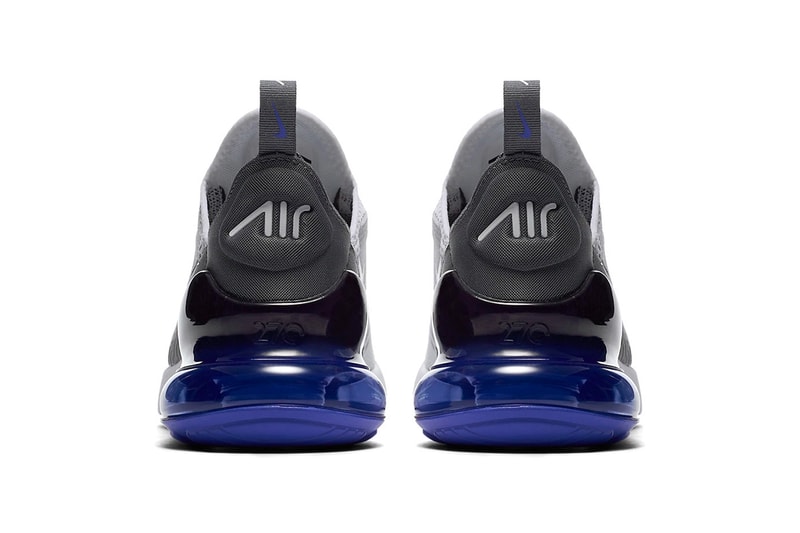 Nike Air Max 270 "Grey/Persian Violet" Release date colorway available now purchase