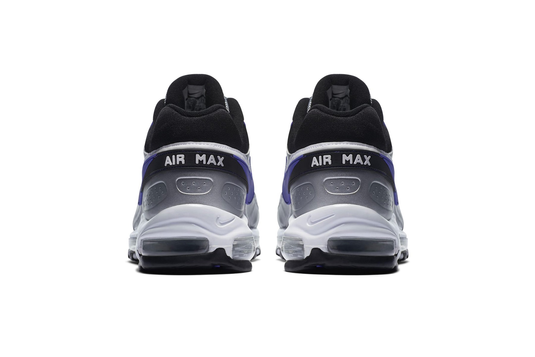 Nike Air Max 97 BW "Metallic Silver" sneaker colorway hybrid model release date info price purchase skepta
