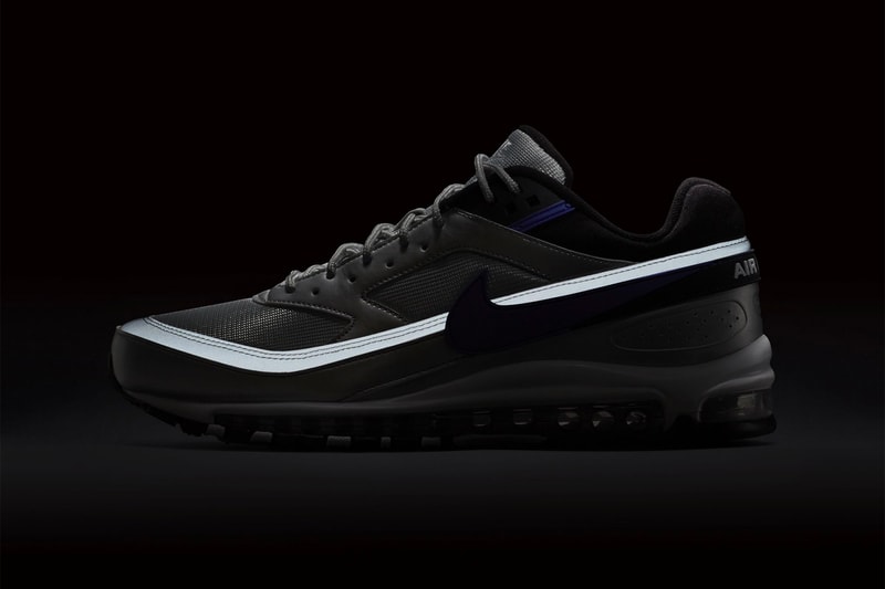 Nike Air Max 97 BW "Metallic Silver" sneaker colorway hybrid model release date info price purchase skepta