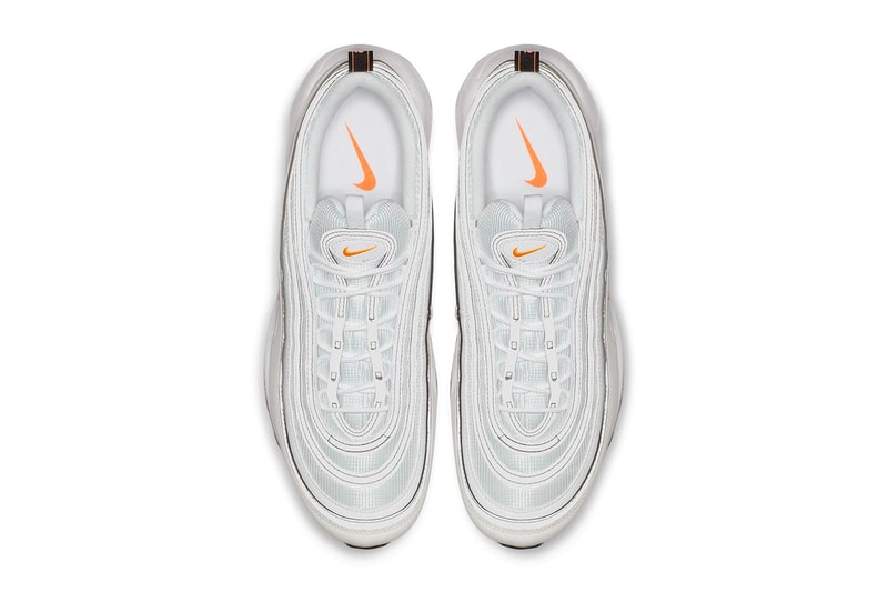 Nike Air Max 97 cone release info sneakers white metallic silver