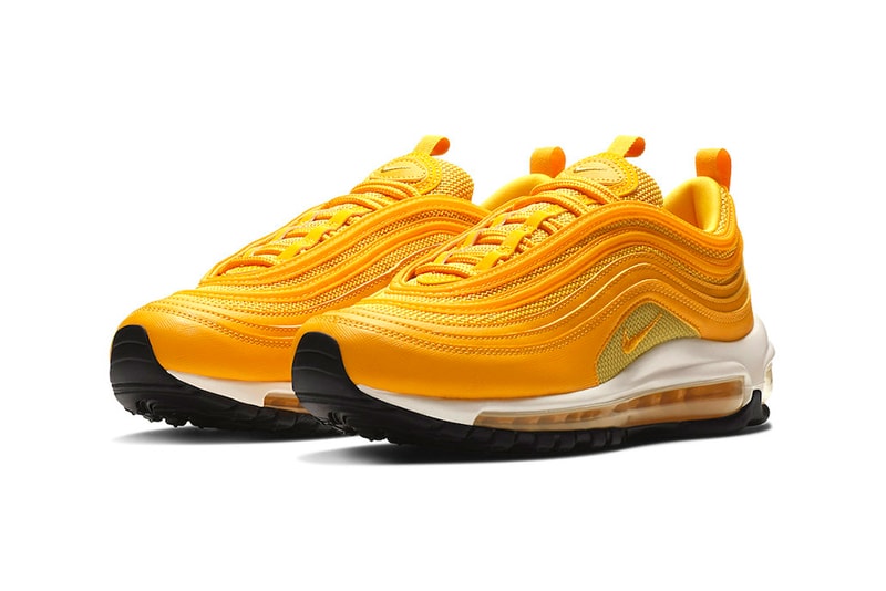 Nike Air Max 97 Mustard Release Tonal yellow swoosh