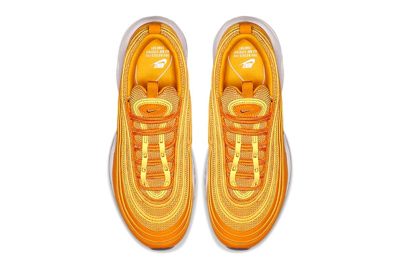 Nike Air Max 97 Mustard Release Tonal yellow swoosh