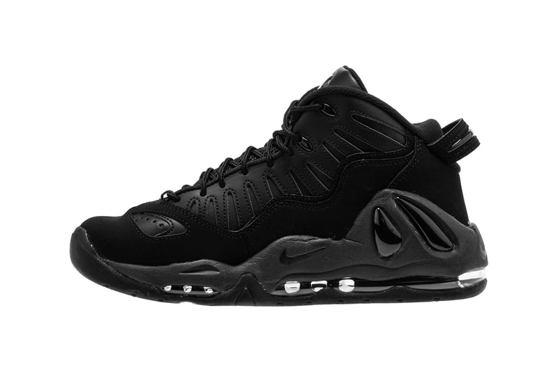 Nike Air Max Uptempo 97 Triple Black Colorway Release Details Shoes Sneakers Trainers Kicks Footwear Cop Purchase Buy