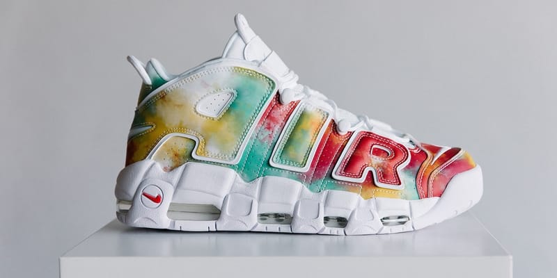 nike air more uptempo multicolor