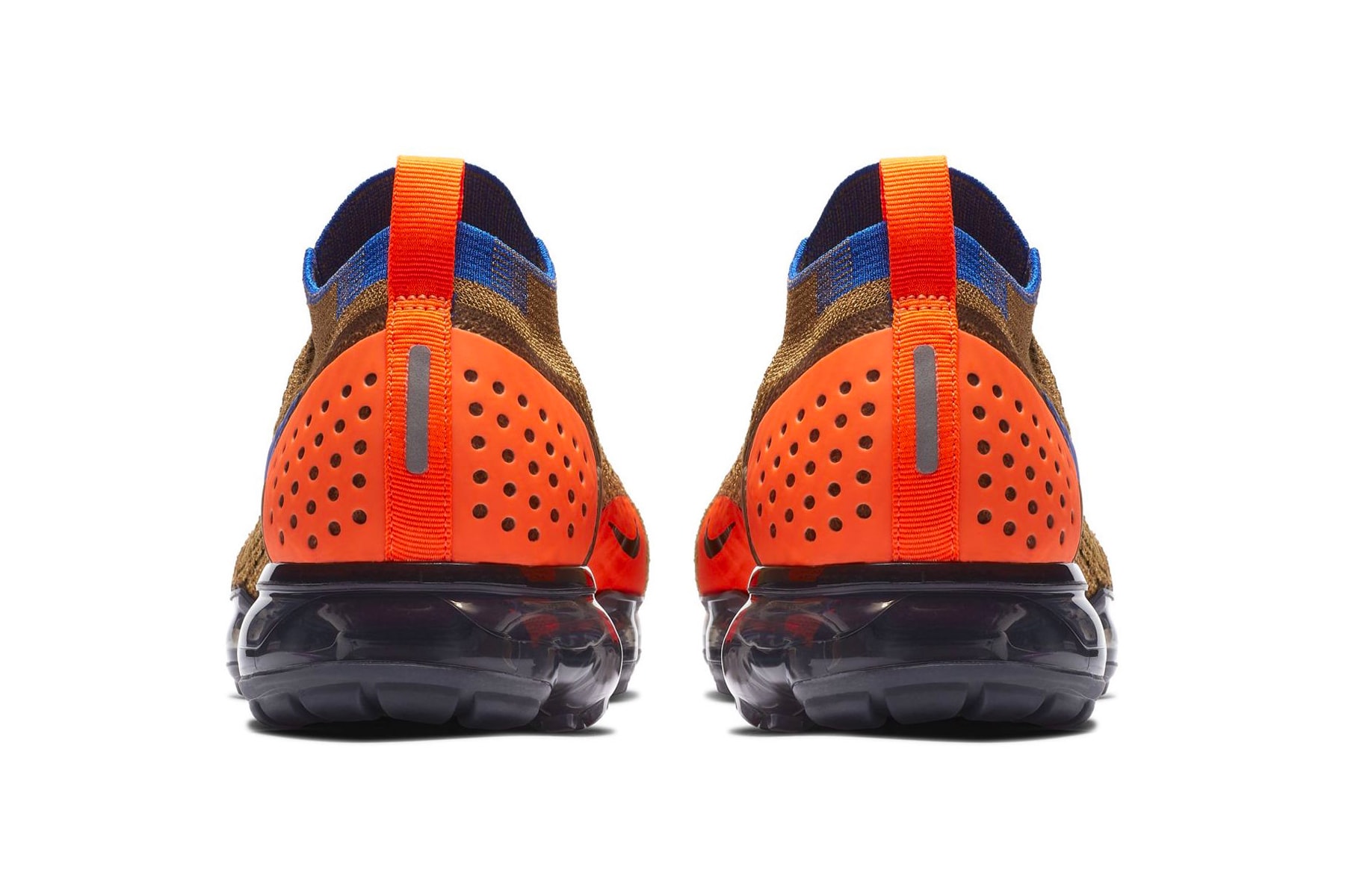 Nike Air VaporMax 2 Fall winter 2018 first look sneakers brown blue orange