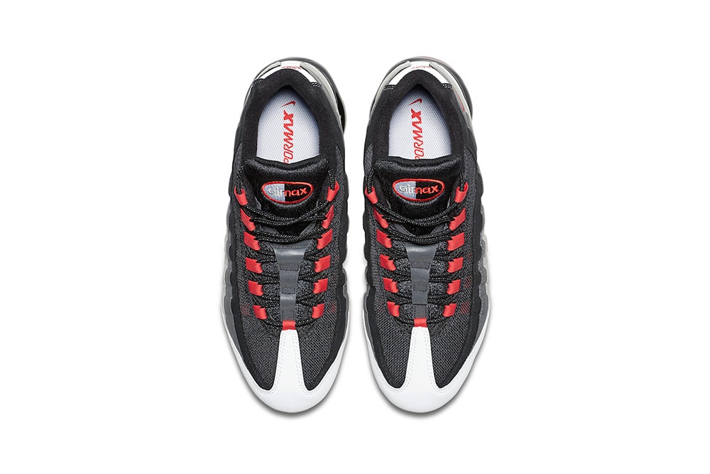 nike air vapormax 95 hot red 2018 footwear nike sportswear black white grey solar gray am95 avm95