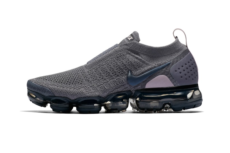 Nike Air VaporMax Moc 2 Triple Grey Gunsmoke Blackened Blue Thunder Grey Particle Rose