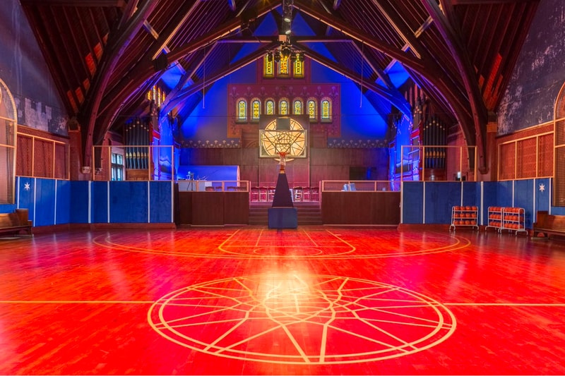 Nike Chicago Church Basketball Facility just do it headquarters hq