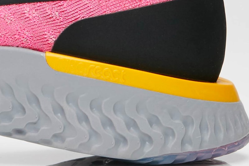 Nike Epic React Plum Dust Release Plum Dust Black Pink Blast Ama Grey Yellow