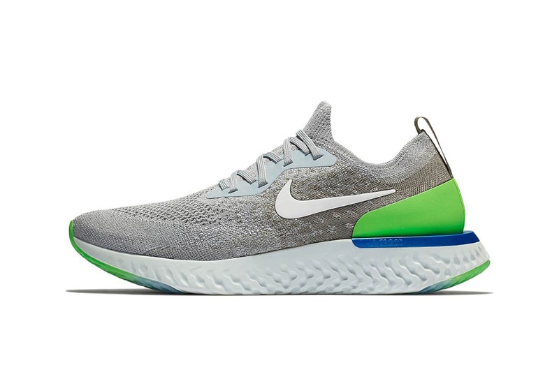 Nike Epic React release info Wolf Grey Dark Stucco Cobalt Blaze Lime Blast