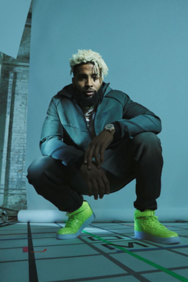 Nike Fall 2018 Collection Lookbook Woven Jacket Windrunner Crew Track Pants Odell Beckham Jr Nigel Sylvester xiao wen ju