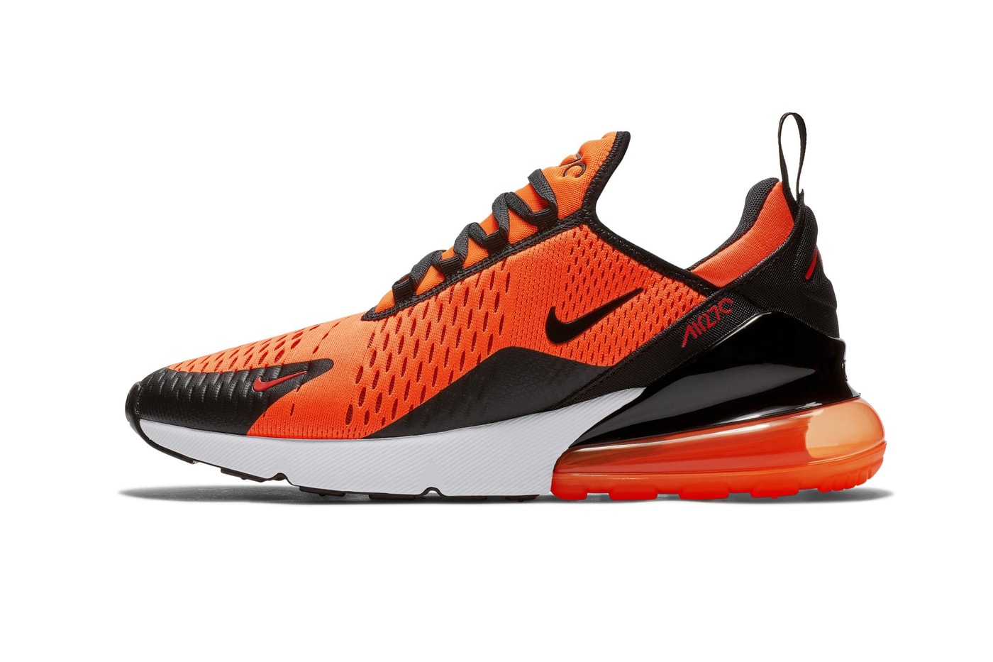 Nike Air Max 270 Total Orange first look release date sneaker colorway TOTAL ORANGE BLACK WHITE CHILE RED