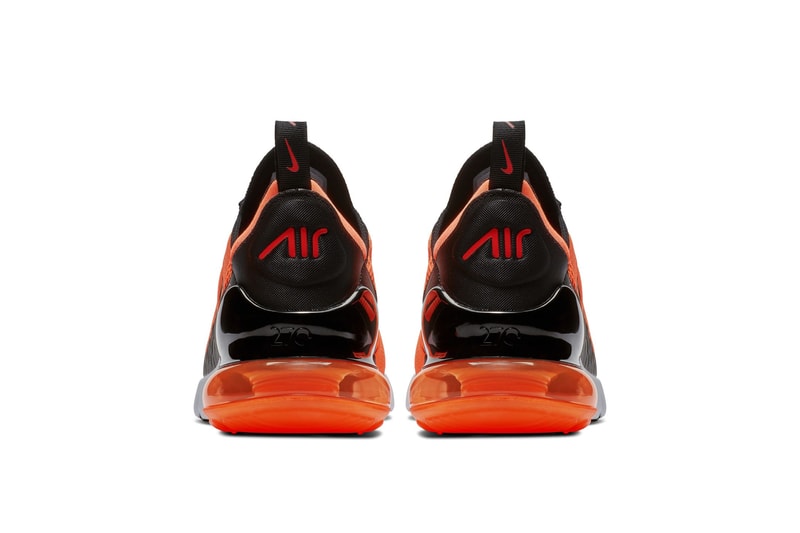 Nike Air Max 270 Total Orange first look release date sneaker colorway TOTAL ORANGE BLACK WHITE CHILE RED