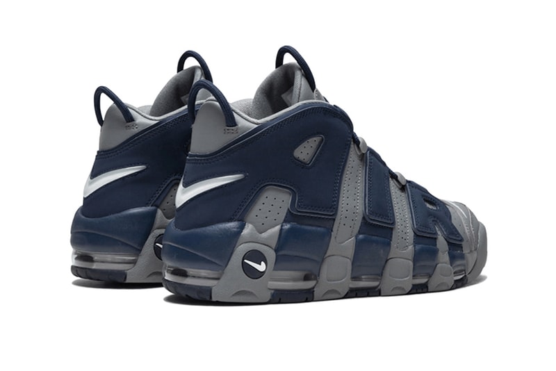 Nike More Uptempo Georgetown Colorway sneakers scottie pippen Georgetown University Sports Basketball Nike Air kicks streetwear hypebeast